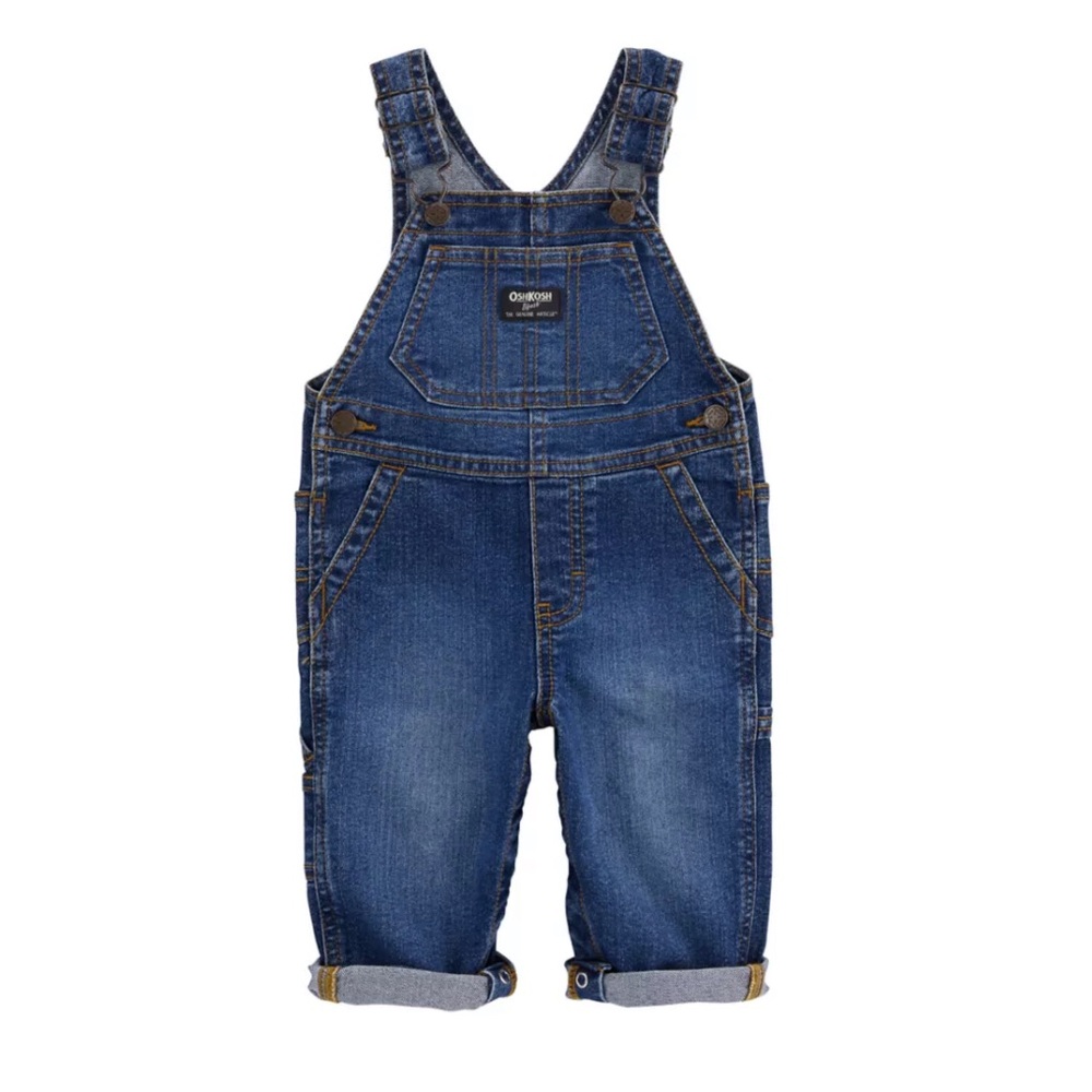 OshKosh B'gosh Denim Blue Kids Overalls